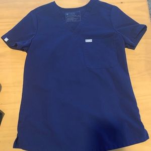 Figs Catarina Top. Size XS. Navy Blue